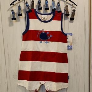 Carter's Blue and White Baby Outfit